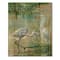 Designart - Heron Birds I - Traditional Print on Natural Pine Wood